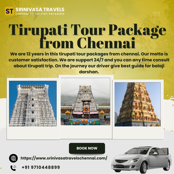 Chennai, Travel, Affordable Tirupati Tour Package From Chennai By Srinivasa Travels Chennai