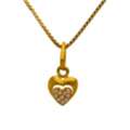 Stylish 1 Gram Gold Locket At Best Price | CMR Jewellery