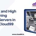 Fastest And High Performing Cloud Servers In India - Cloud99