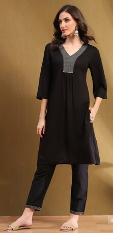 Mumbai, Clothing & Accessories, INR 974,  Solid Kurtas For Women | BIBA Classic Styles
