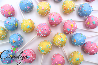 New York, Food, Handcrafted Flower Cake Pops For Easter & Spring Celebrations
