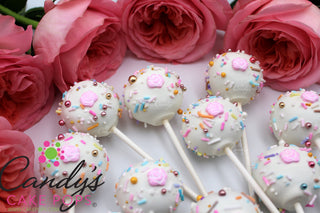 New York, Food, Handcrafted Flower Cake Pops For Easter & Spring Celebrations