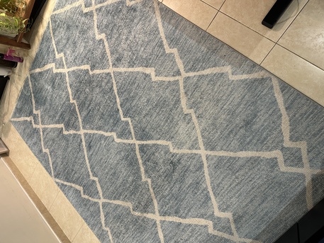 Jeddah, Furniture, SAR 300,  Ice Blue Rug Carpet (200 Cm X 300 Cm) Made In Turkiye