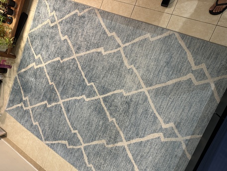 Jeddah, Furniture, SAR 300,  Ice Blue Rug Carpet (200 Cm X 300 Cm) Made In Turkiye