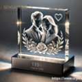 Premium 3D Crystal Engraving For Unique Keepsake Gifts