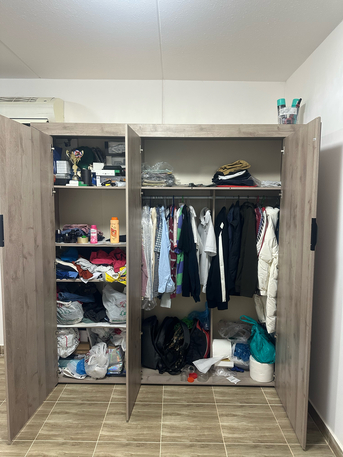 Riyadh, Furniture, SAR 900,  Matress With Bed, Cupborad And Samsung AC For Sale