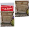 BHD 12,  🌍🌓Drawer 2 Pc  In Good Condition For Sale With Delivery