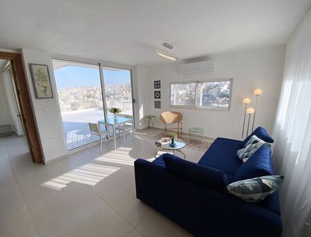 Amman, Apartments/Houses, JOD 9000/year,  Furnished,  1 BR,  Rooftop Fully Furnished One Bedroom Apart With Big Terrace  Jabal Webdeh 00962777688956