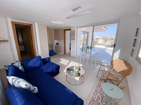 Amman, Apartments/Houses, JOD 9000/year,  Furnished,  1 BR,  Rooftop Fully Furnished One Bedroom Apart With Big Terrace  Jabal Webdeh 00962777688956