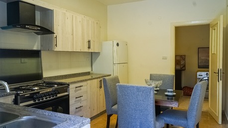 Amman, Apartments/Houses, JOD 12000/year,  Furnished,  2 BR,  Hertige Ground Floor 2B Fully Furnished Apart In Jabal Webdeh 00962777688956