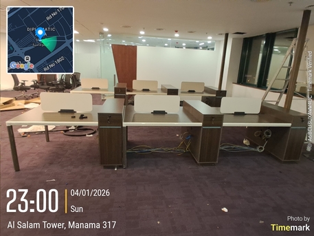 Manama, Furniture, BHD 220,  6 Person Work Station