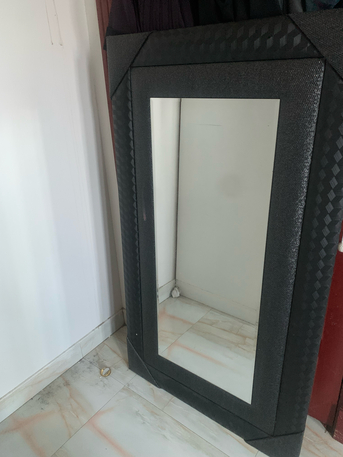 Riyadh, Furniture, SAR 700,  Sofa Seat From City W In A Good Conditon Plus Chair And Big Mirror