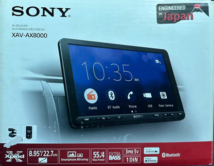Al Malaz, Electronics, SAR 1500,  Sony XAV-AX8000 Car Multimedia Receiver.  &bull; Used For Less Than A Year, Bought Brand New.