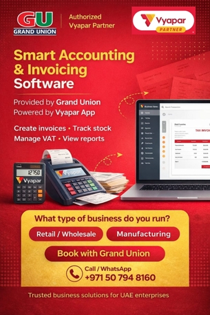 Abu Dhabi, ERP, Authorized Vyapar Software Partner In The UAE And GCC