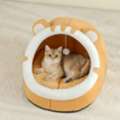 USD 1,  Indoor Cat Bed Cave Tent With Toys