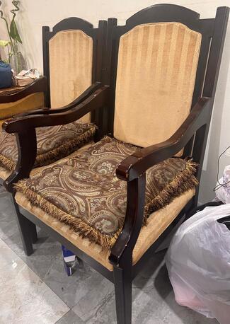 Riyadh, Furniture, SAR 50,  For Sale: Spacious Chairs - 2 Pcs