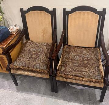 Riyadh, Furniture, SAR 50,  For Sale: Spacious Chairs - 2 Pcs