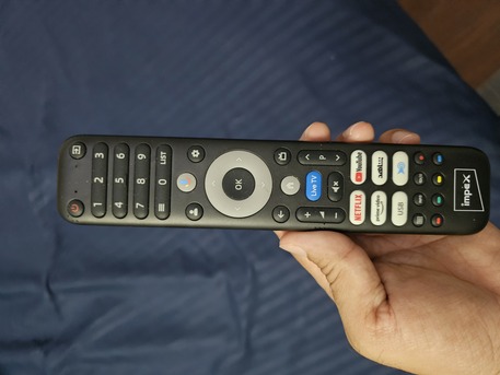 Al Rawabi, Appliances, SAR 1000,  QLED 55" Google TV Android Voice Controls Only 1 Month Used