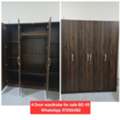 BHD 45,  ✅️ 4 Door Wardrobe For Sale In Goood Condition With Delivery