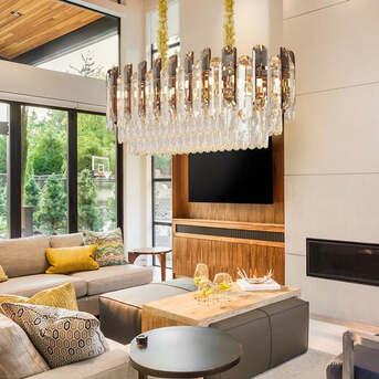 New York, Household Items, Crystal Chandelier For Bedroom & Hallways