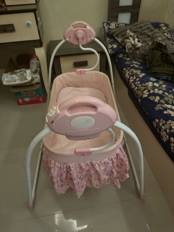 Azizia, Baby & Kid Stuff, SAR 100,  Kids Cot With Swing
