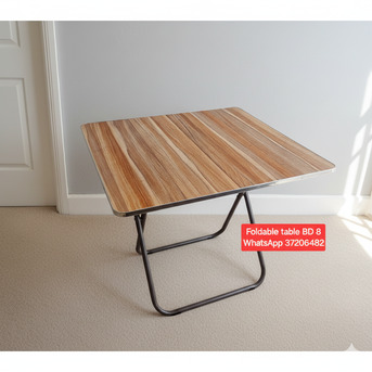 Manama, Furniture, BHD 8,  ✅️ Foldable Table For Sale In Good Condition With Delivery