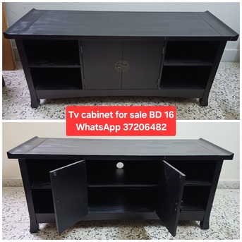 Manama, Furniture, BHD 18,  ✅️ Tv Cabinet For Sale In Good Condition With Delivery