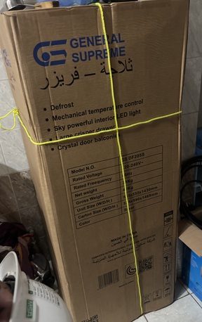 Jubail, Electronics, SAR 1550,  General Supreme Refrigerator And Automatic Top Load Washing Machine For Sell.