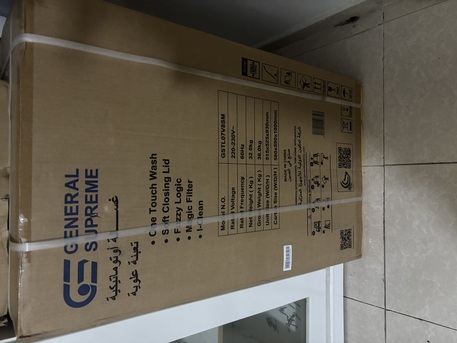 Jubail, Electronics, SAR 1550,  General Supreme Refrigerator And Automatic Top Load Washing Machine For Sell.