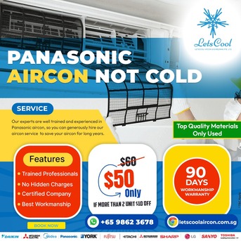 Singapore, Air Conditioners, SGD 50,  Panasonic Aircon Not Cold