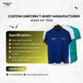 Custom Uniform T-Shirt Manufacturer In India | Make My Tees