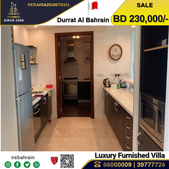 Manama, Real Estate For Sale, BHD 230000,  3 BR,  Fully Furnished Luxury Villa For Sale In Durrat Al Bahrain