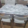 SAR 175,  Dining Table With 4 Chairs (excellent Condition)