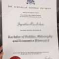 Buy The Australian National University Fake Degree
