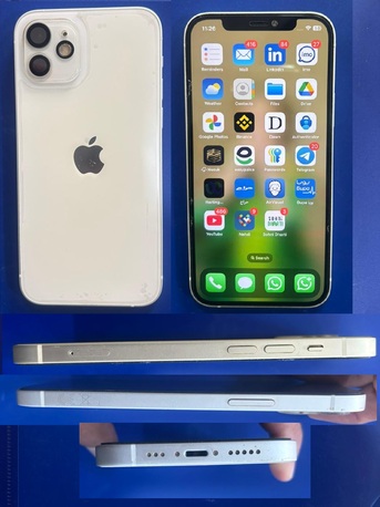 Al Naseem, Mobile Phones, SAR 1,  I Phone 12 64GB 80% Battery Best Working Condition.