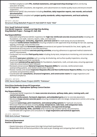 Riyadh, Job Seekers, Civil QA/ QC Inspector