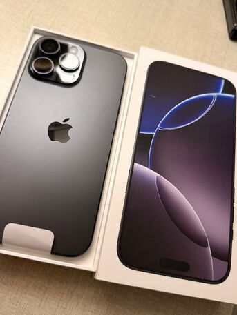 Madinah, Mobile Phones, SAR 4600,  Iphone 16 Pro Max 256 Black