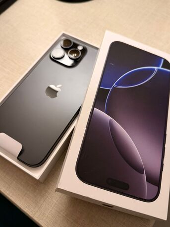 Madinah, Mobile Phones, SAR 4600,  Iphone 16 Pro Max 256 Black