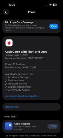 Madinah, Mobile Phones, SAR 4600,  Iphone 16 Pro Max 256 Black