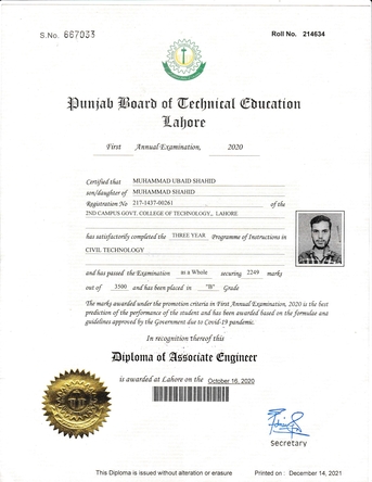 Riyadh, Job Seekers, Civil Site Inspector