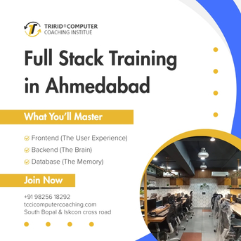 Ahmedabad, Training, Full Stack Training In Ahmedabad | TCCI