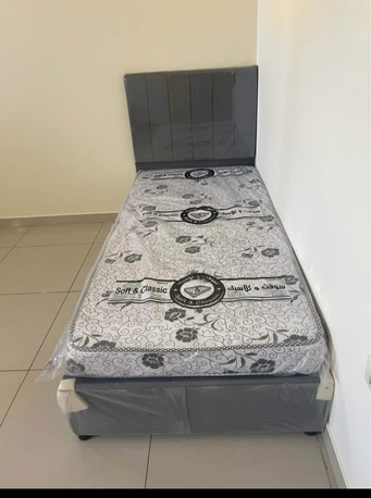 Jeddah, Furniture, SAR 15,  New Brand High Quality Single Bed With Mattress Available In Low Price