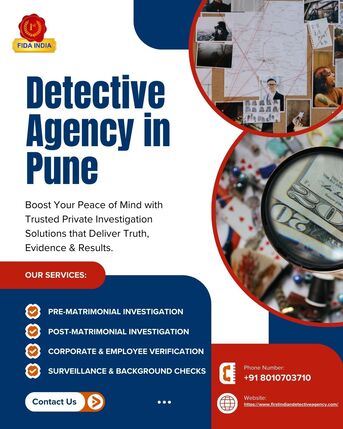 Pune, Legal, Detective Agency In Pune | FIDA INDIA