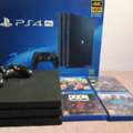SAR 900,  PS4 PRO 1TB + Free Games, Excellent Condition