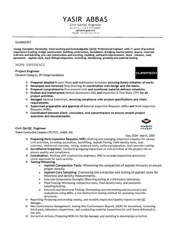 Riyadh, Job Seekers, Civil QA/QC Engineer