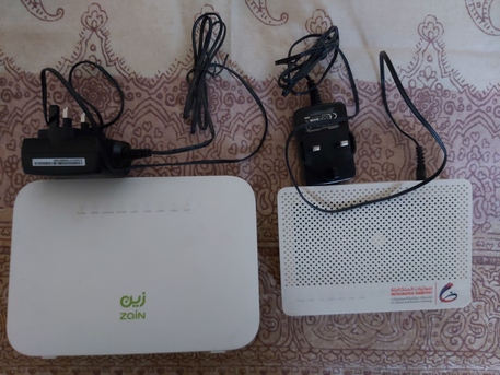 Riyadh, Computers, SAR 50,  ZAIN WIFI ROUTER AND FIBER Modem