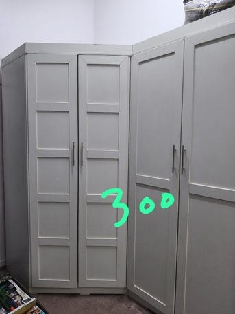 Al Malaz, Furniture, SAR 280,  Wooden Cupboard (White)