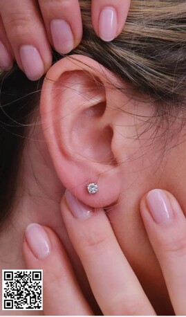 London, Jewelry, GBP 700,  0.50ct Round Diamond Stud Earrings | Elegant Half-Carat Shine