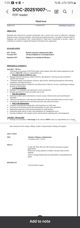 Jeddah, Job Seekers, Accountant AR/ AP, Vat Expert