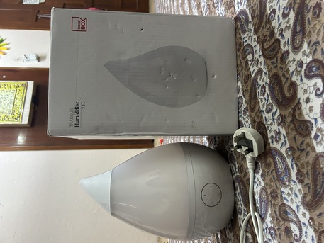 Jubail, Appliances, SAR 65,  Humidifier With Ultrasonic Mist And 7-Colour LED Light - 3 L